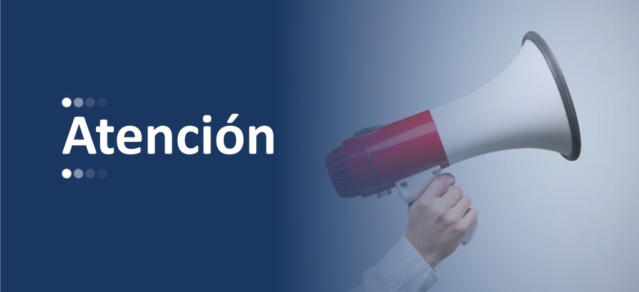 Los días 20 y 21 de noviembre no habrá atención al público