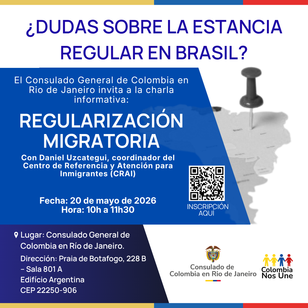 Charla regularización migratoria