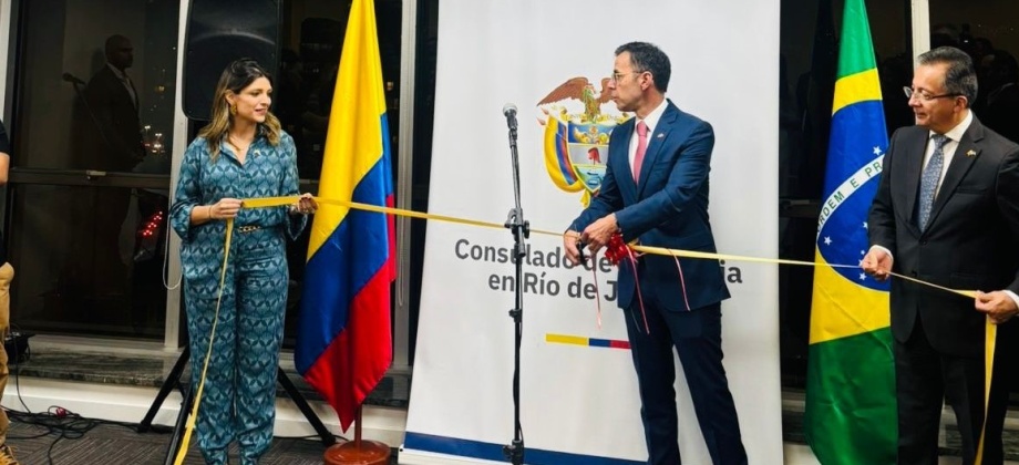 ¡Reabrimos! Consulado de Colombia en Rio de Janeiro reabre sus puertas después de 25 años para la atención de connacionales
